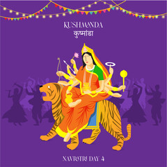 kushmanda navratri goddess devi garba