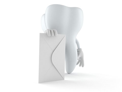 Tooth character with envelope