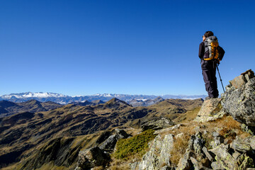 Tuc de Maub&egrave;rme, 2880 meters, Aran , Lleida, Pyrenean mountain range,  Catalonia , Spain, europe