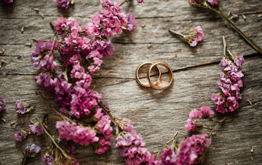 rings on the table