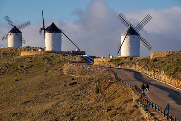 molinos de Consuegra, cerro Calderico, Consuegra, provincia de Toledo, Castilla-La Mancha, Spain