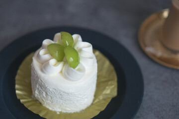 シャインマスカットのケーキ