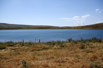 lac de cratère, Le lac d’En-Haut dans le village de Godivelle