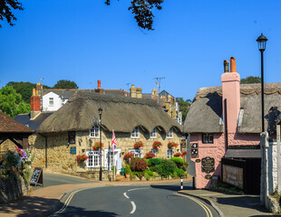 Shanklin, Isle of Wight, 2021.  A well loved English quaint village known for it's colourful...