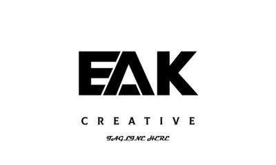 EAK creative three latter logo design
