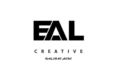 EAL creative three latter logo design