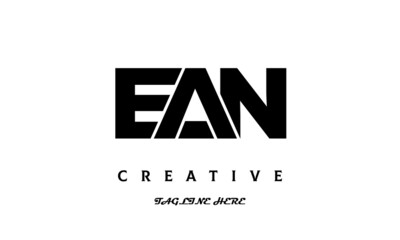 EAN creative three latter logo design