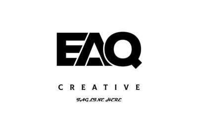 EAQ creative three latter logo design