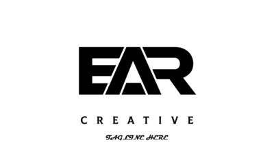 EAR creative three latter logo design