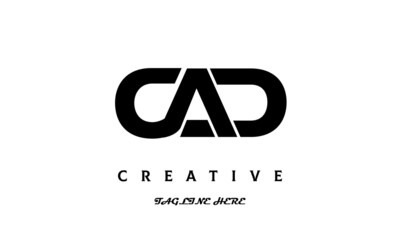 CAD creative three latter logo design