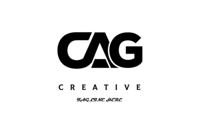 CAG creative three latter logo design