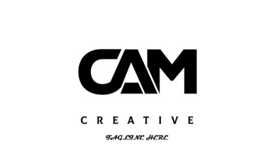CAM creative three latter logo design