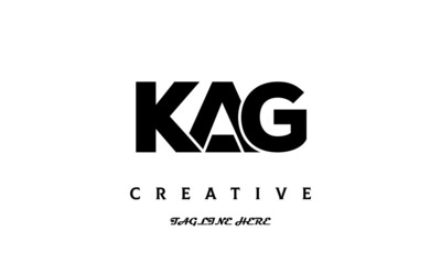 KAG creative three latter logo design