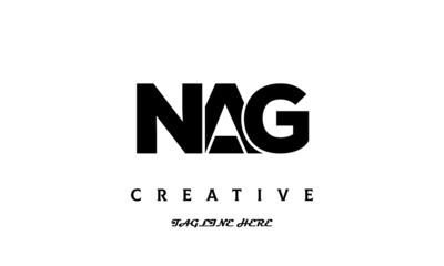 creative NAG three latter logo design