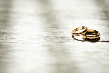 rings and flowers. Wedding day. Photo. Love concept. Couple. Photo. Card
