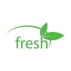 Fresh icon logo vector