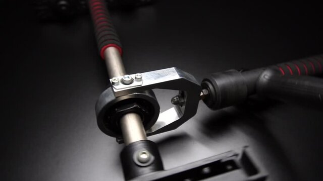my custom project is a stabilizer for a camcorder not electronic