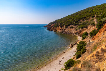 Beach on the Princes' Islands in the Sea of Marmara