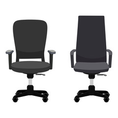 Cute beautiful empty armchair set with modern look different design