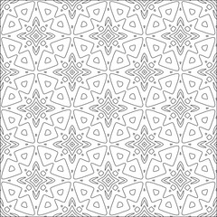 Design monochrome grating pattern,black and white patterns.Repeating geometric tiles from striped elements. black otnament.