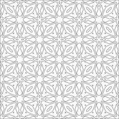 Design monochrome grating pattern,black and white patterns.Repeating geometric tiles from striped elements. black otnament.