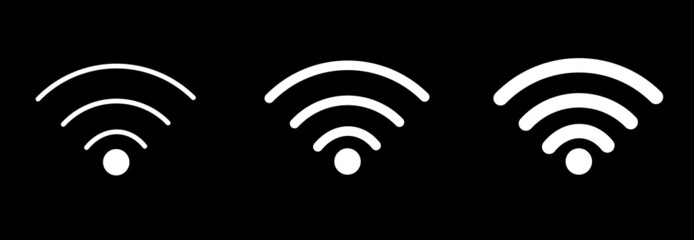 wireless connection ikon, wireless connection symbol vector