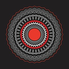 background with ornament vector