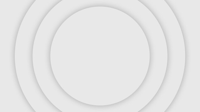 Beautiful White Blank Circles Background