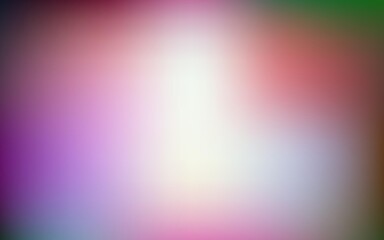 Light pink, green vector abstract blur drawing.