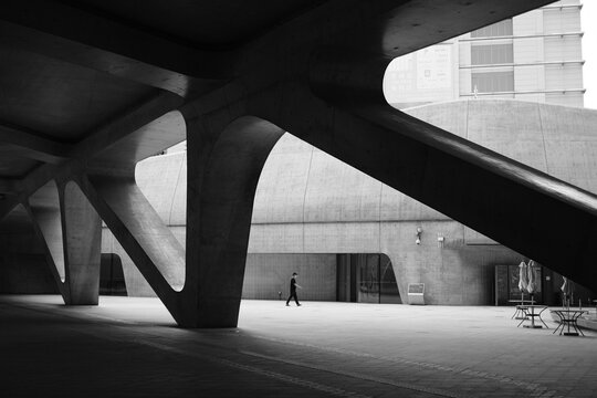 Abstract architecture background(DDP, S.Korea)