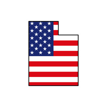 recommend clip art: Utah map icon. Utah icon vector
