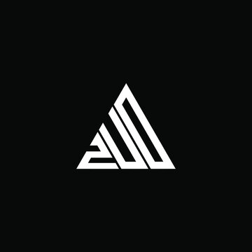 ZUD letter logo creative design. ZUD unique design
