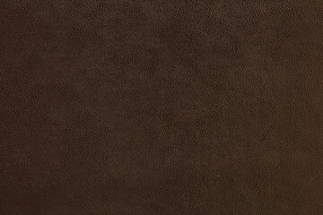 Fototapeta premium leather texture background, dark brown color