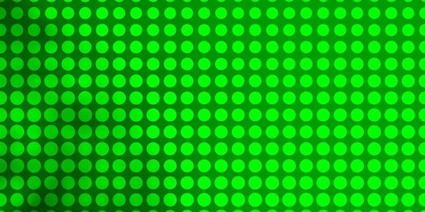 Fototapeta na wymiar Light Green vector template with circles.