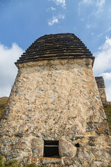 The City of the Dead is a place of burial of ancestors in Caucasus