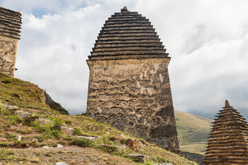 The City of the Dead is a place of burial of ancestors in Caucasus