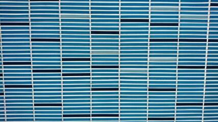 blue and black tile wall pattern