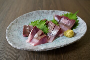 ハマチの刺身