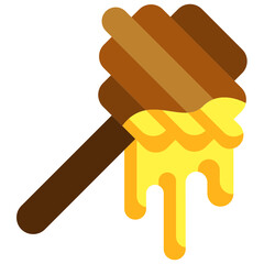 honey flat icon