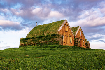 Icelandic turf houses