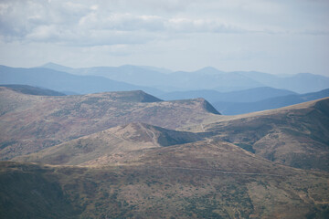 beautiful mountains. Ukrainian Carpathian Mountains