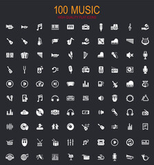 music icon set