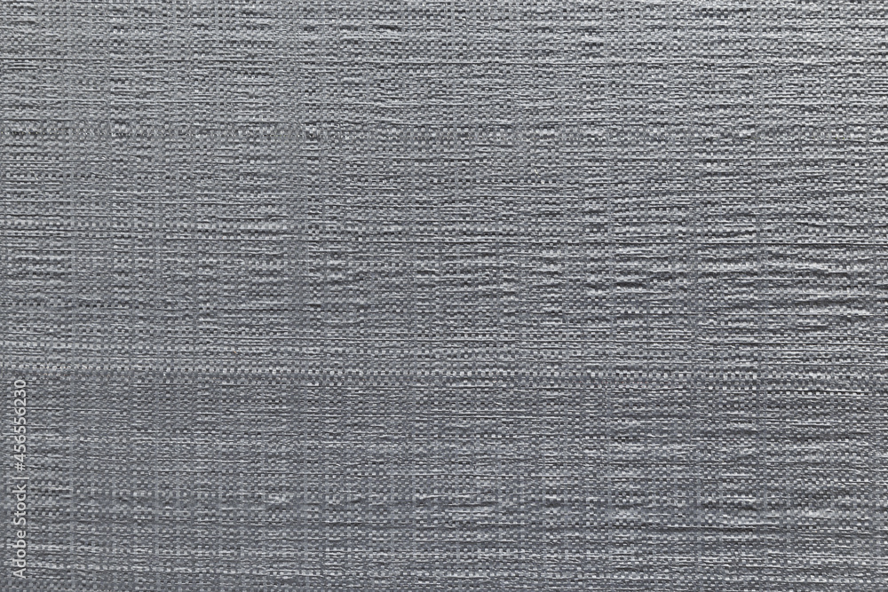 Poster close-up of gray plastic weave tarp material. abstract high resolution full frame textured backgroun