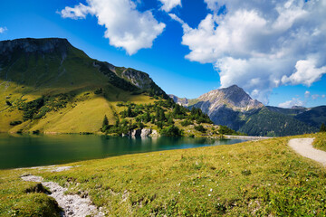 Alpen Panorama Berge See