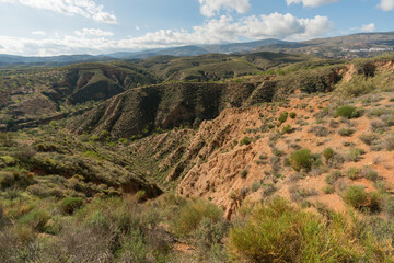 mountainous landscape in southern Spain