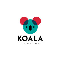 Koala. Logo template. © AND79