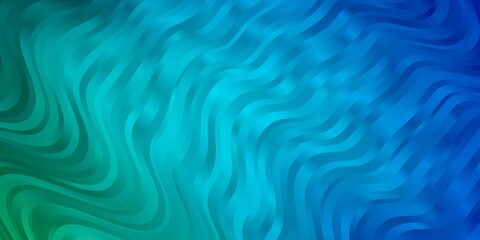 Light Blue, Green vector pattern with lines.