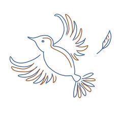 dove of peace illustration