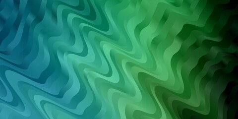 Fototapeta premium Light Blue, Green vector template with lines.