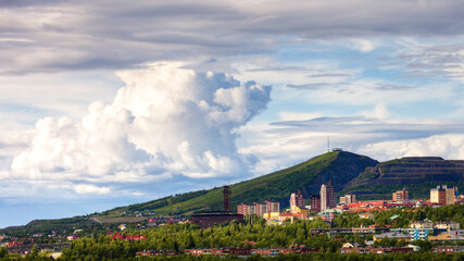 Kiruna in the summer